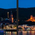 Heidelberg Alte Brücke und Schloß II