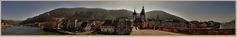 Heidelberg - Alte Brücke und Tor - Altstadt und Schloss