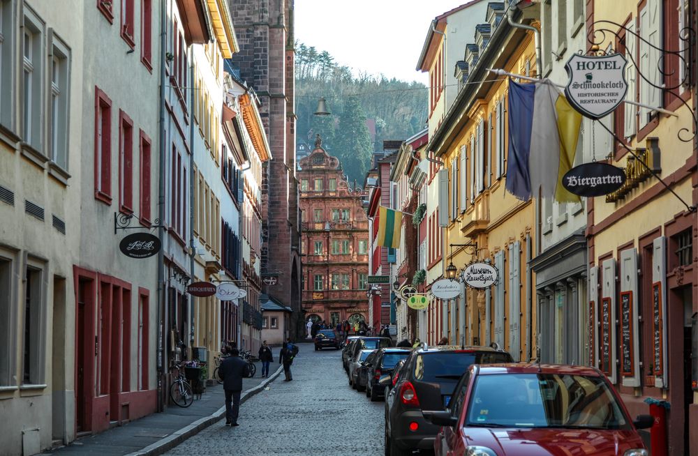 Heidelberg - Altstadt Foto & Bild | architektur, stadtlandschaft ...