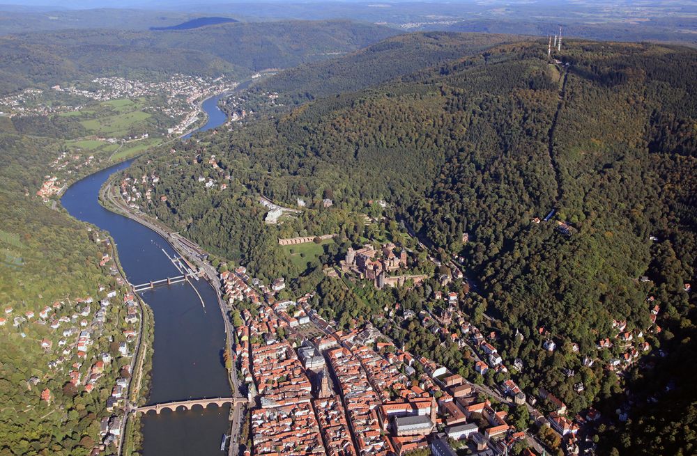 heidelberg altstadt und schloss