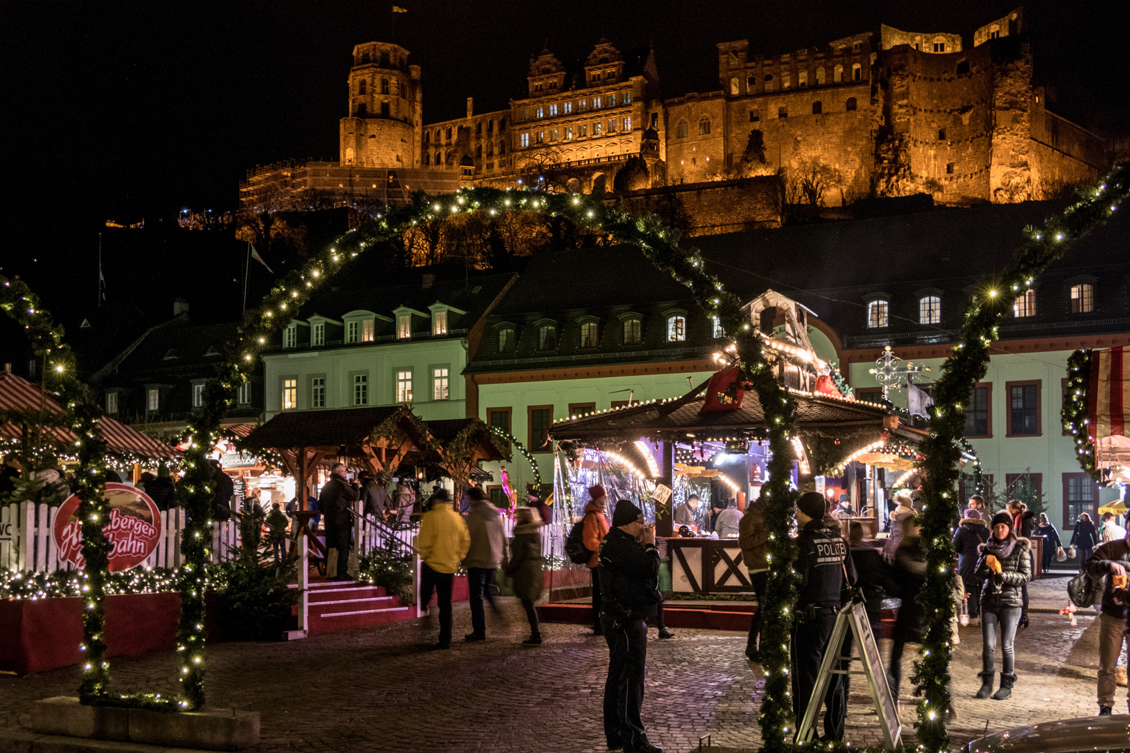 Heidelberg an Weihnachten