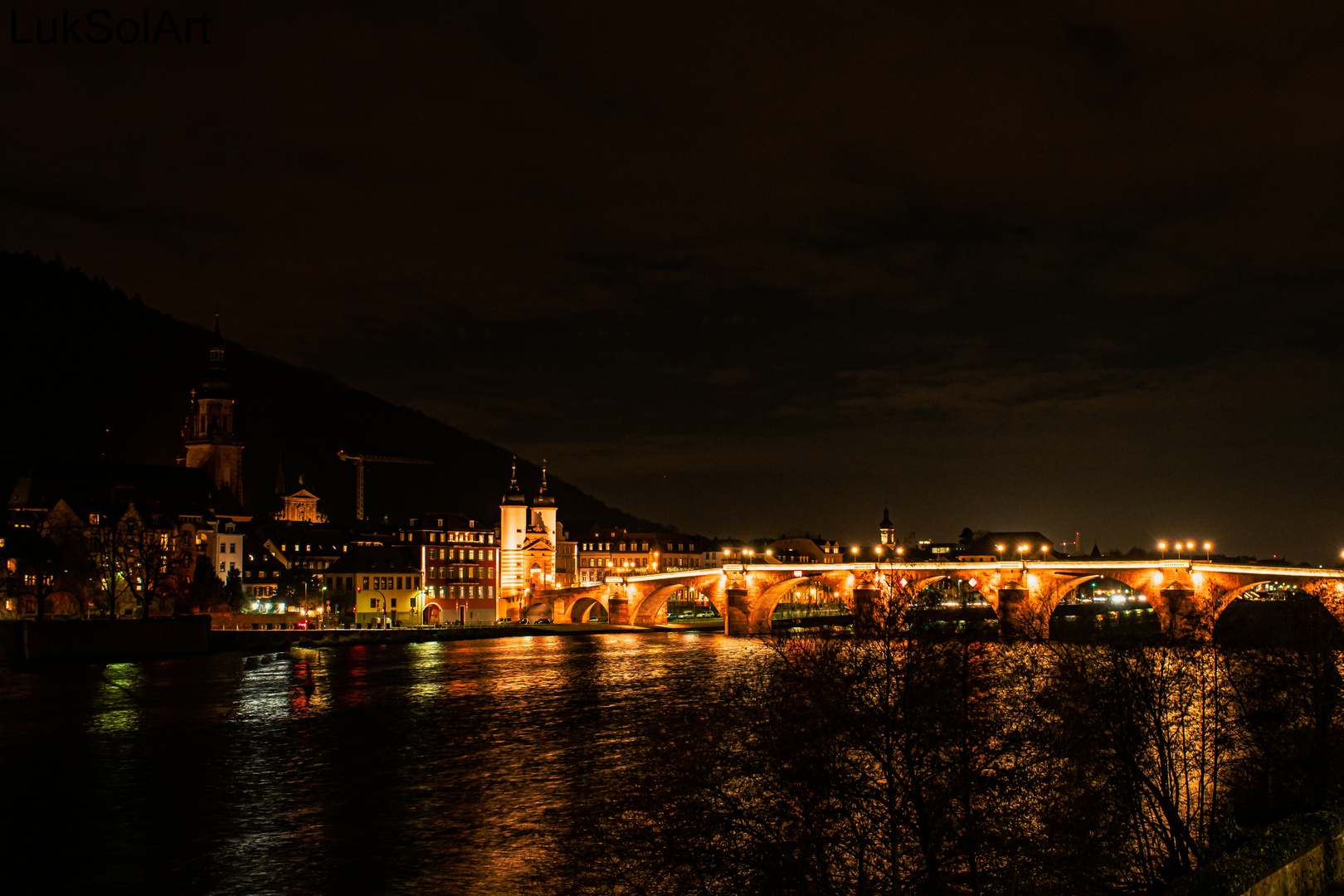 Heidelberg at Night 2