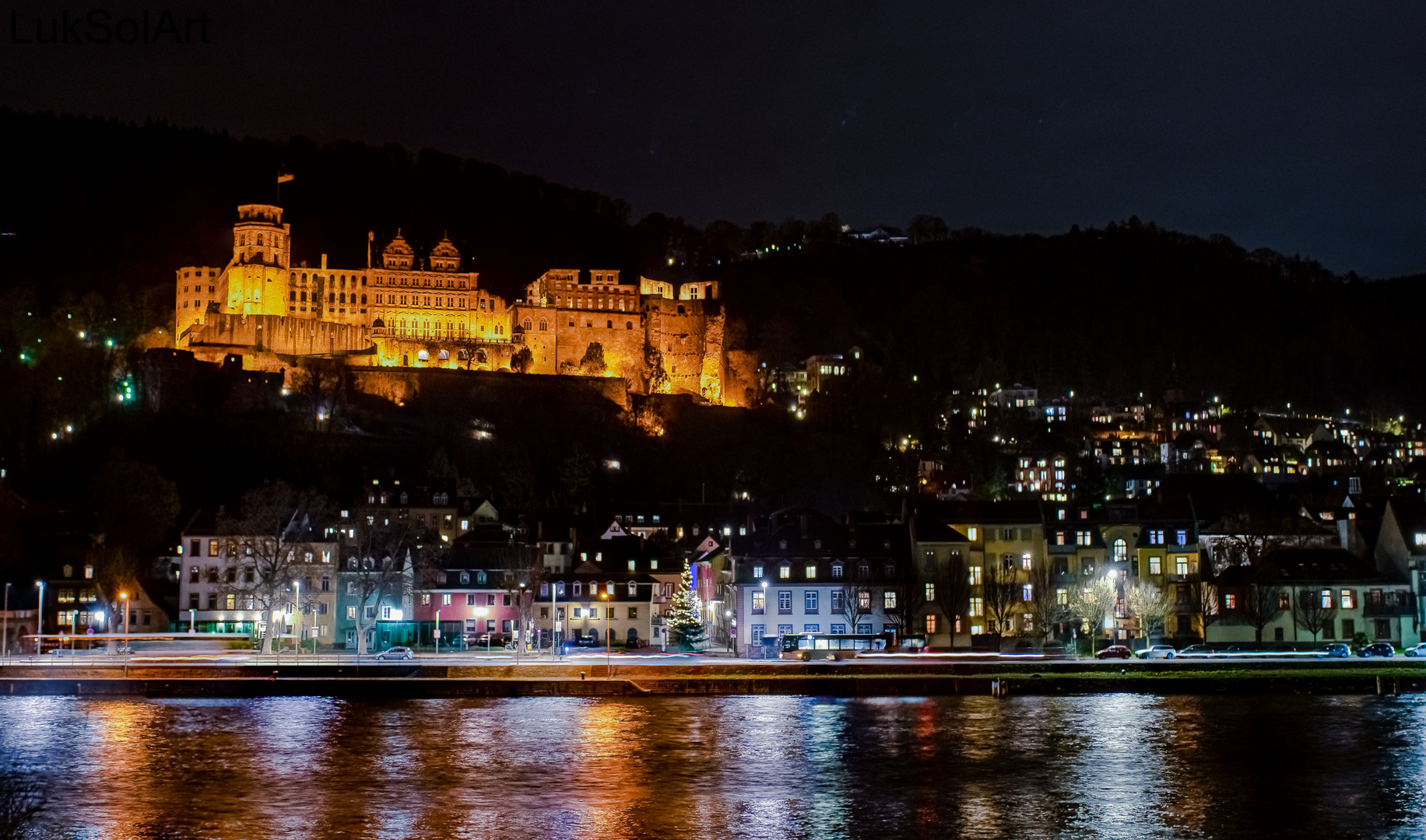 Heidelberg at Night 3