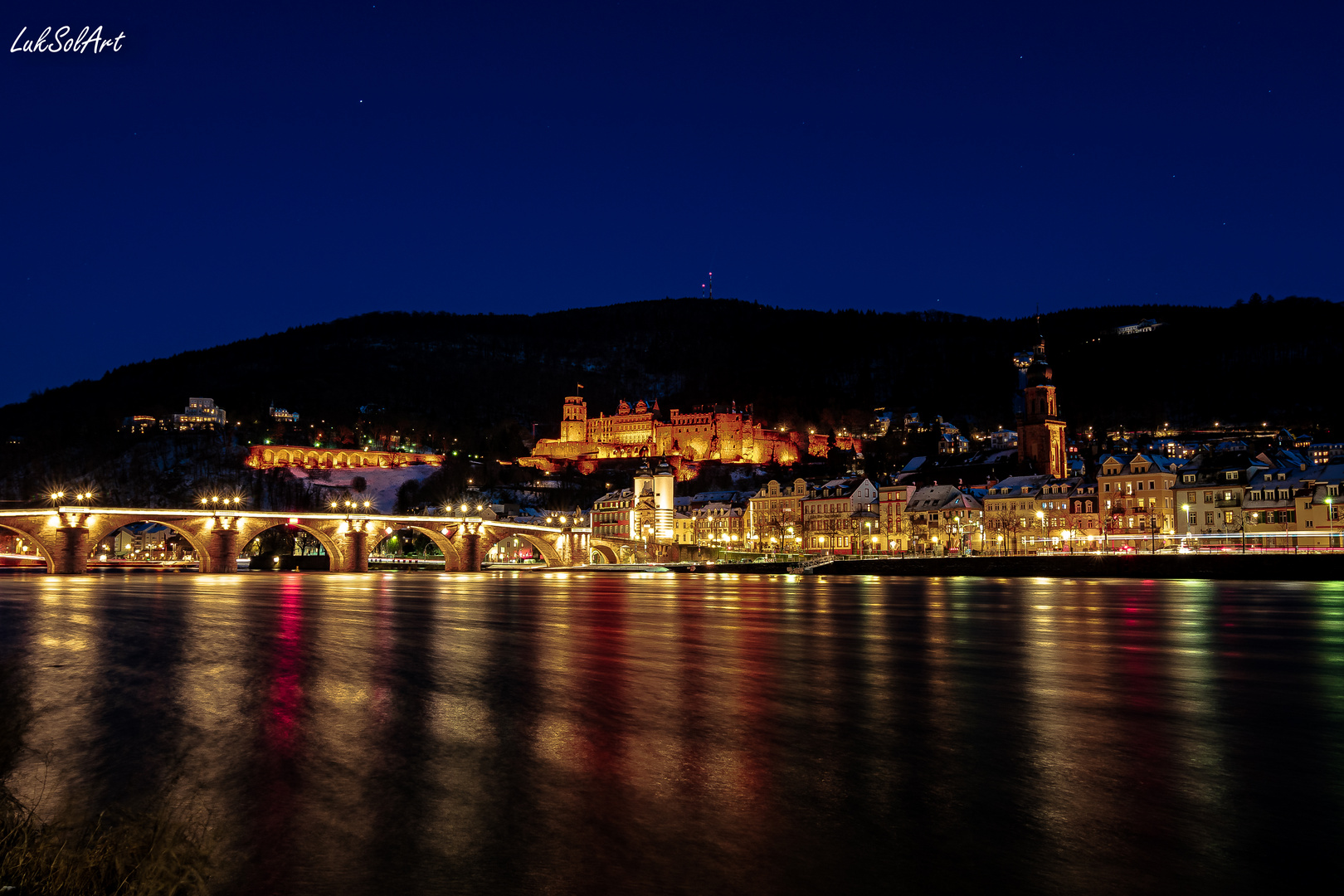 Heidelberg at Night