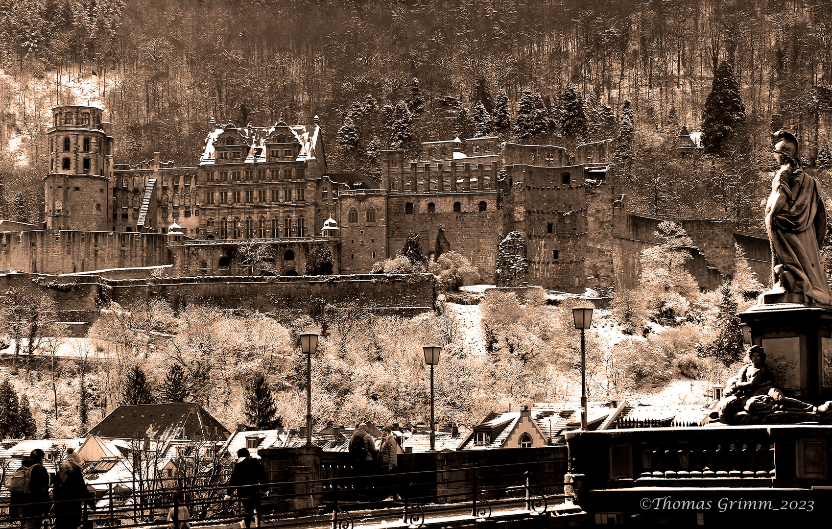 Heidelberg, auf "Alt" gemacht 