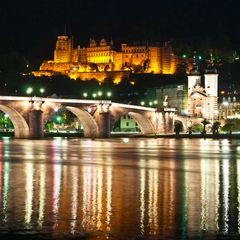 Heidelberg bei Nacht