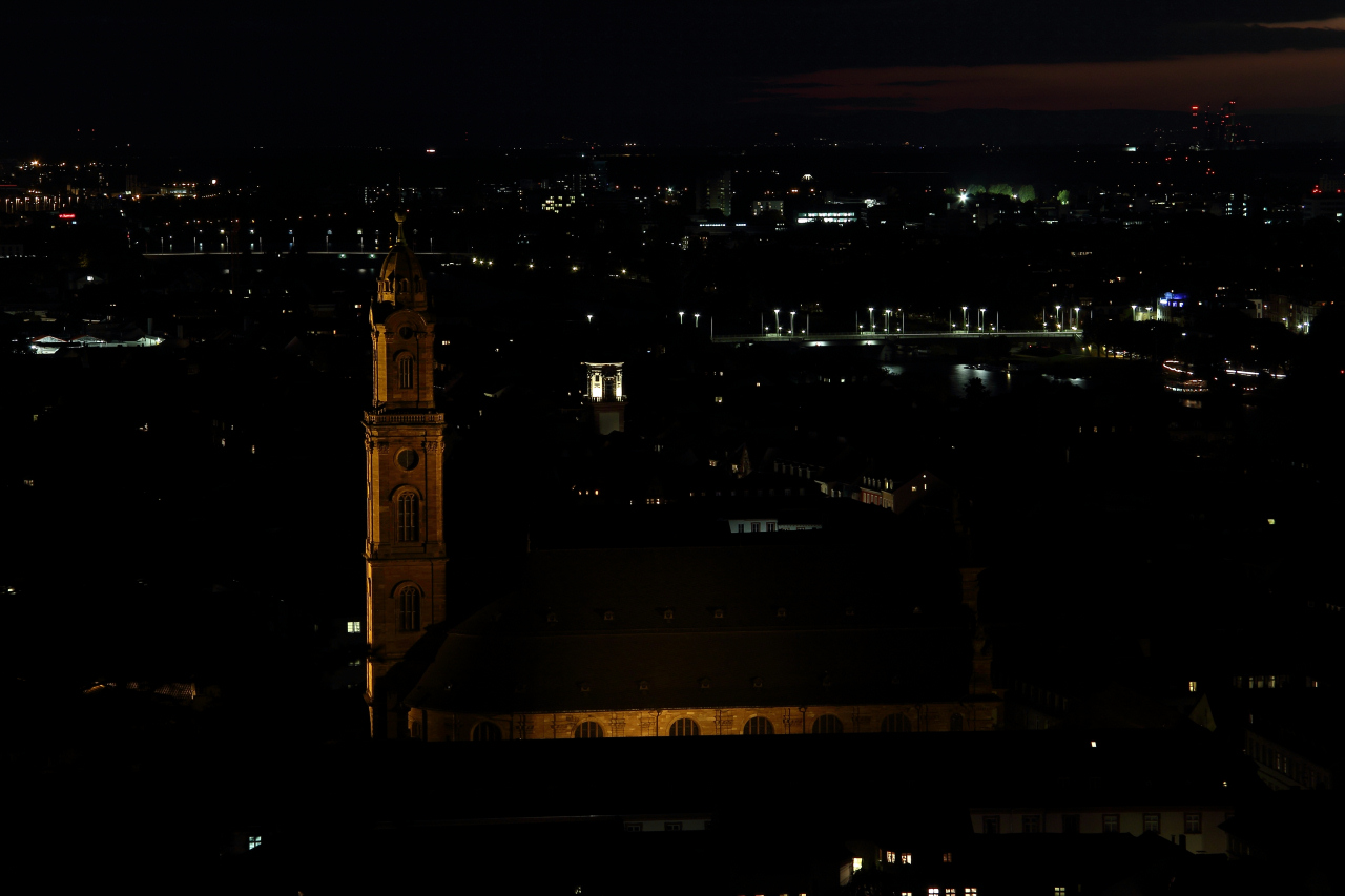 Heidelberg bei Nacht