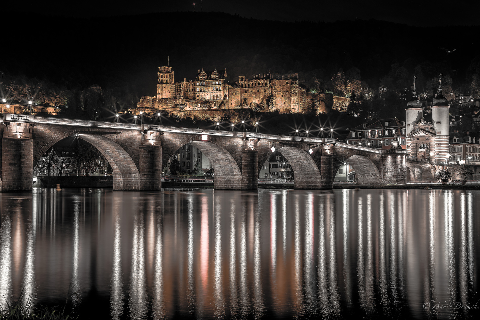 Heidelberg bei Nacht !