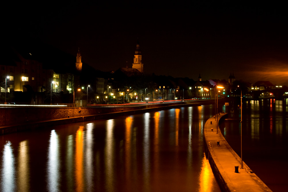 Heidelberg bei Nacht