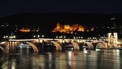 Heidelberg bei Nacht