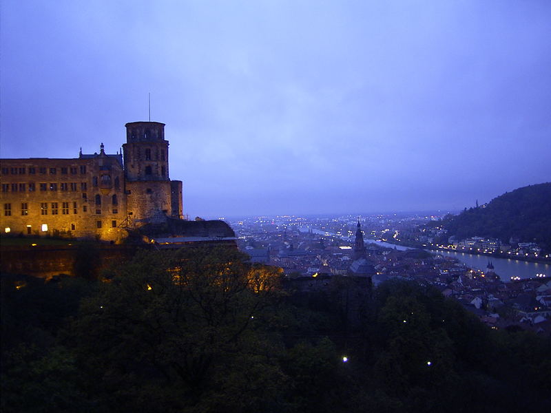 Heidelberg bei Nacht