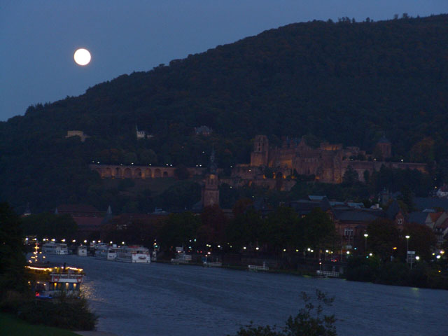 Heidelberg bei nacht