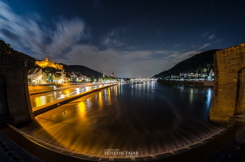 Heidelberg bei Nacht