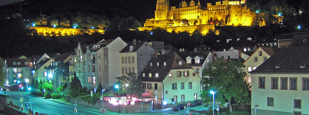 Heidelberg bei Nacht