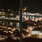 Heidelberg bei Nacht (vom Schloß aus, andere Seite)