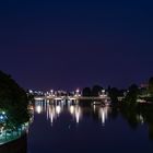 Heidelberg bei sternenklarem Himmel 