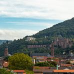 Heidelberg. Blick über die Altstadt