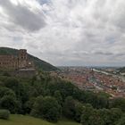 Heidelberg - Blick vom Schloßgarten