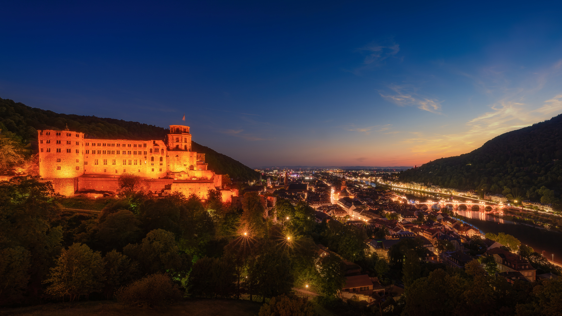 Heidelberg Blue Hour