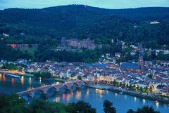 Heidelberg by night