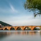 Heidelberg. Goldene Stunde.