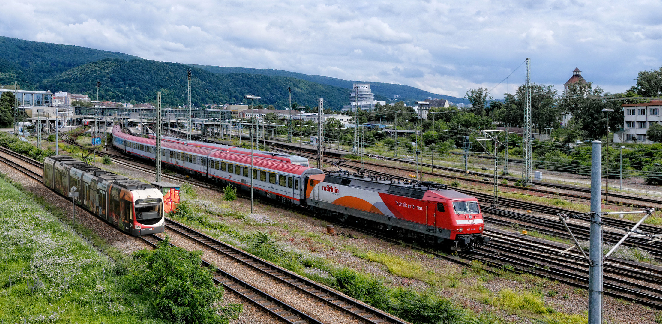 Heidelberg Hbf am 22.6.2013