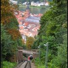 Heidelberg hoch zum Koenigstuhl