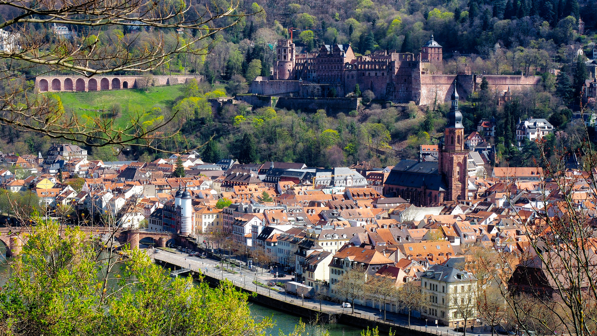 Heidelberg im April 21