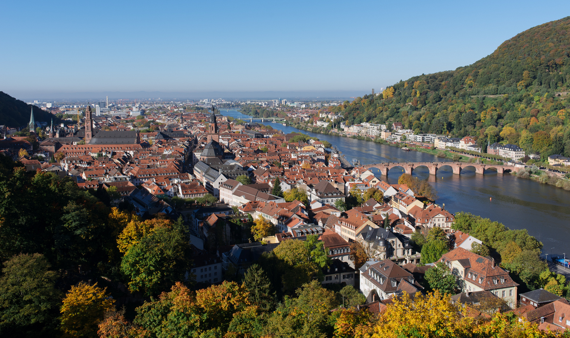 Heidelberg im frühen Herbst 2017