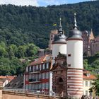 Heidelberg im Hintergrund das Schloss