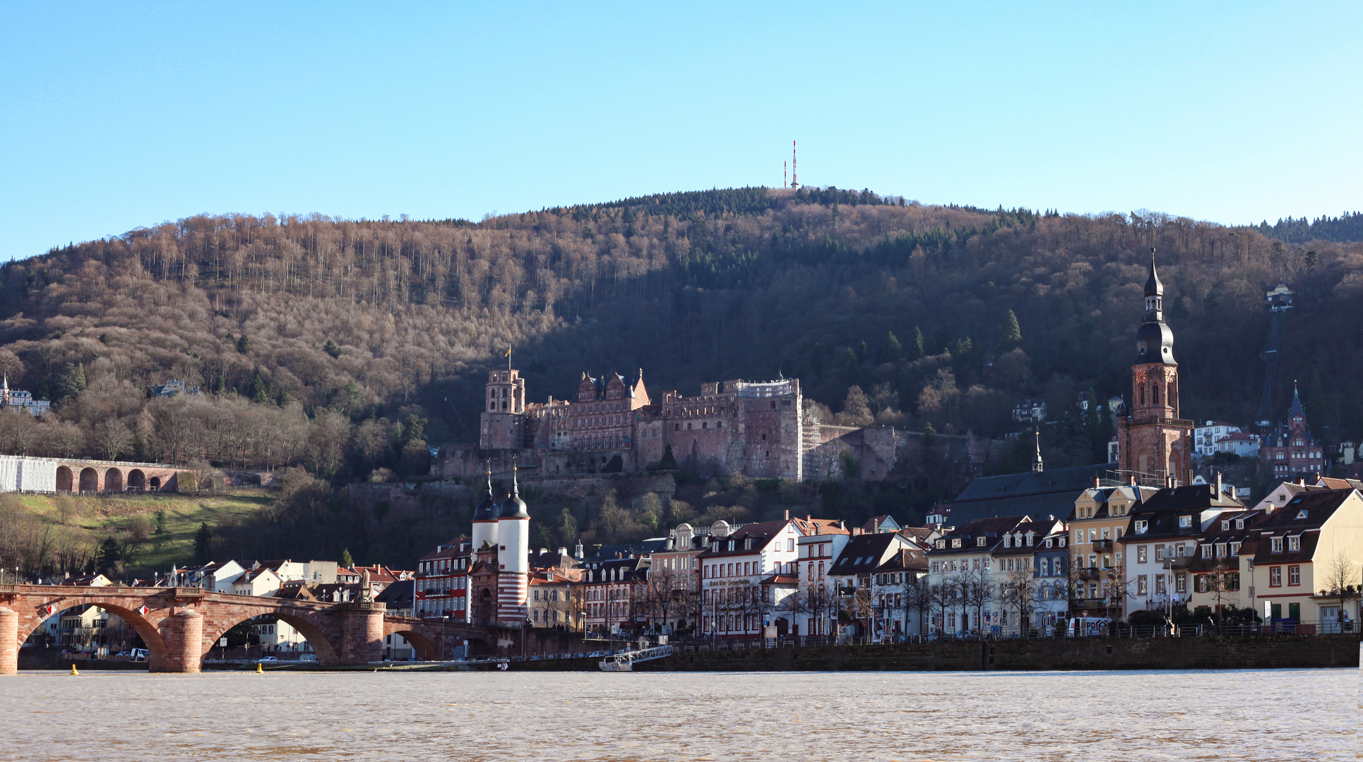 Heidelberg im Januar