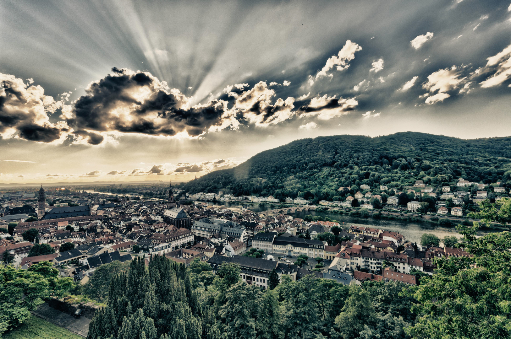 Heidelberg im Juli...