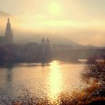 Heidelberg im Nebel