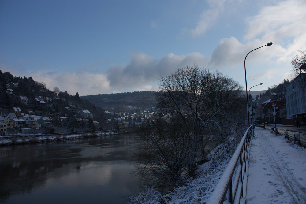 Heidelberg im Schnee