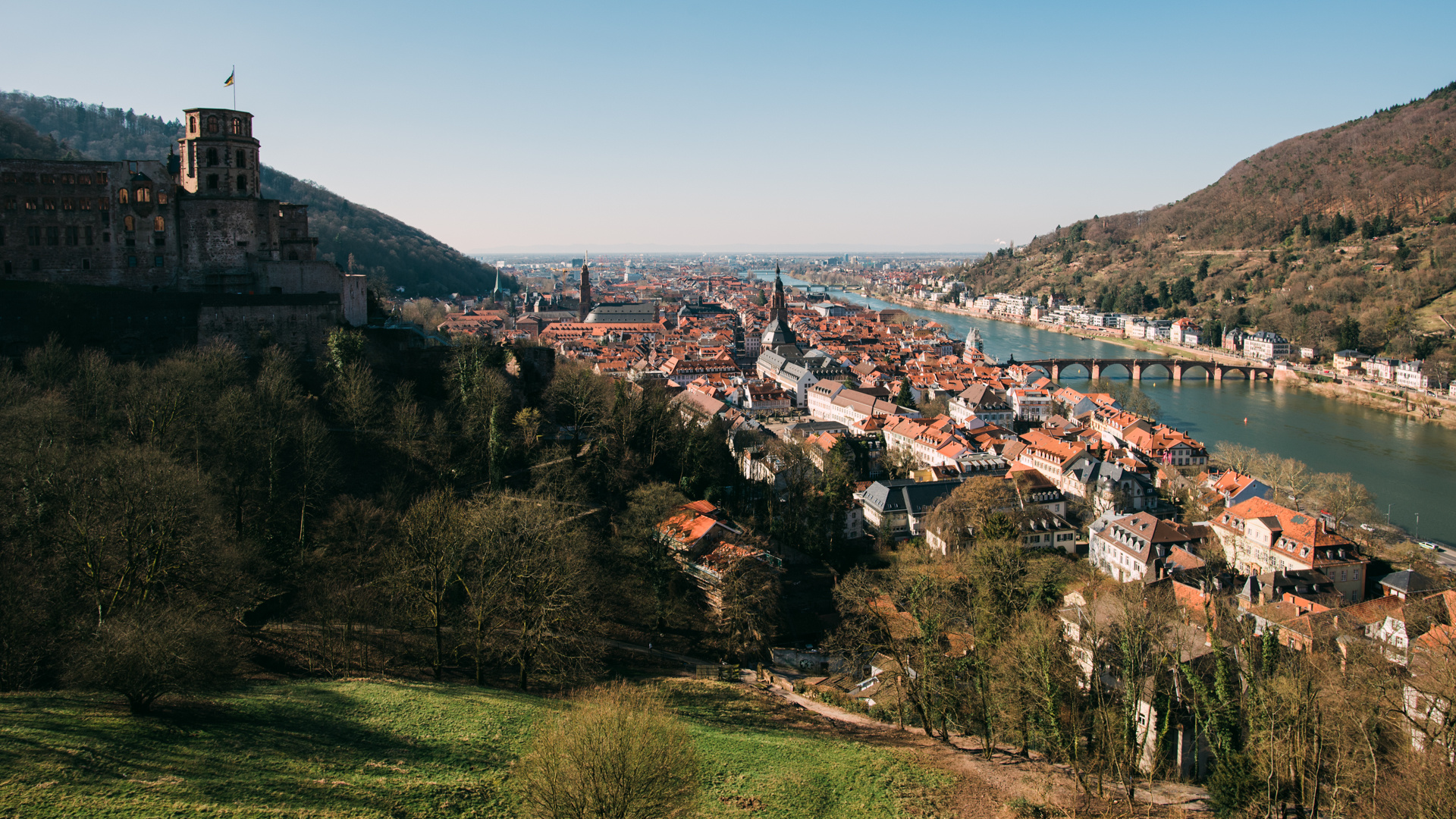 Heidelberg im Winter 2018