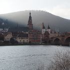 Heidelberg im winterlichen Zwielicht