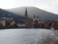 Heidelberg im winterlichen Zwielicht