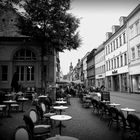 Heidelberg in schwarz weiß 