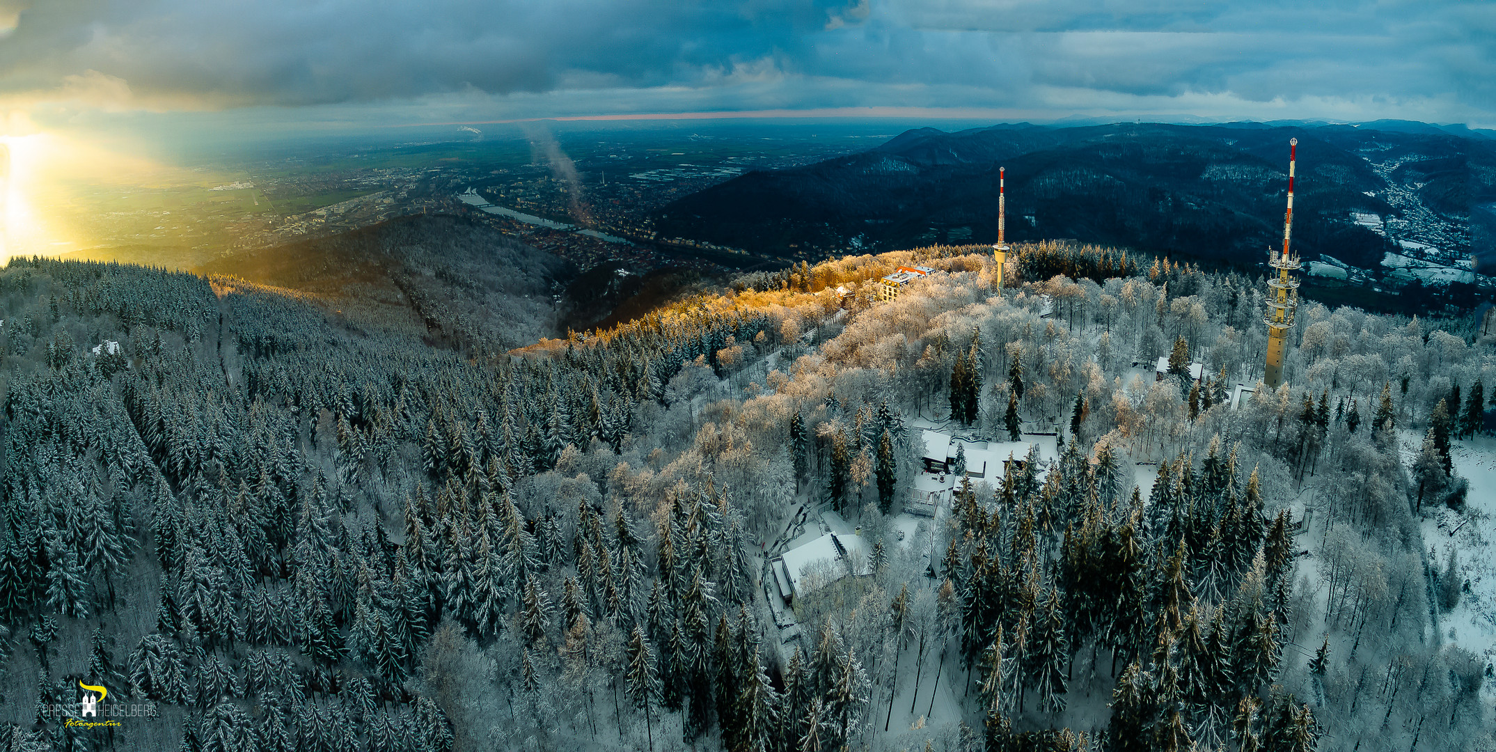 Heidelberg, Königstuhl (Drone)