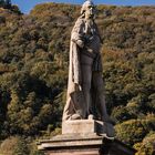 Heidelberg - Kurfürst Carl Theodor an der Alten Brücke