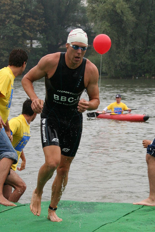 Heidelberg-Man 2006 - Raus aus dem Neckar