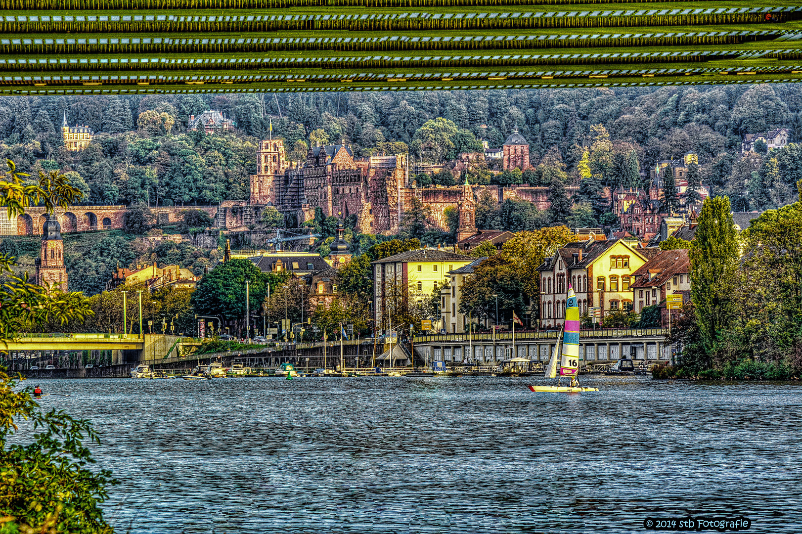 Heidelberg mit Schloß