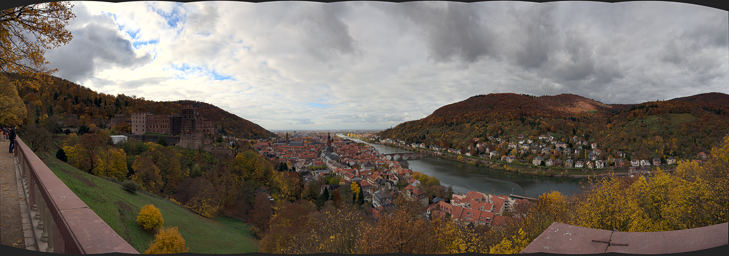 Heidelberg mit Schloß