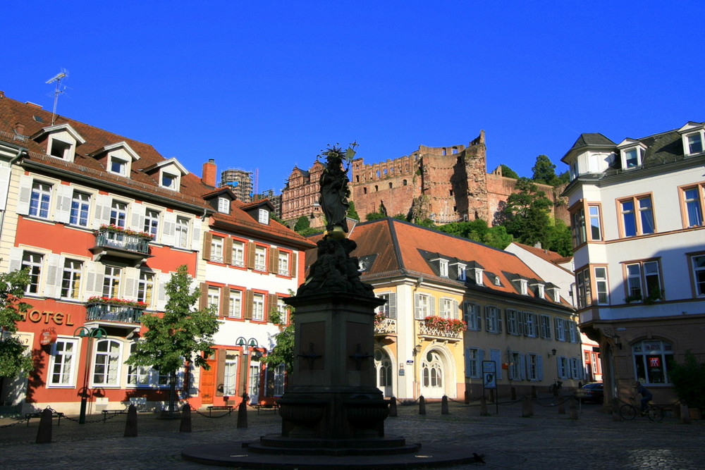 Heidelberg mit Schloss