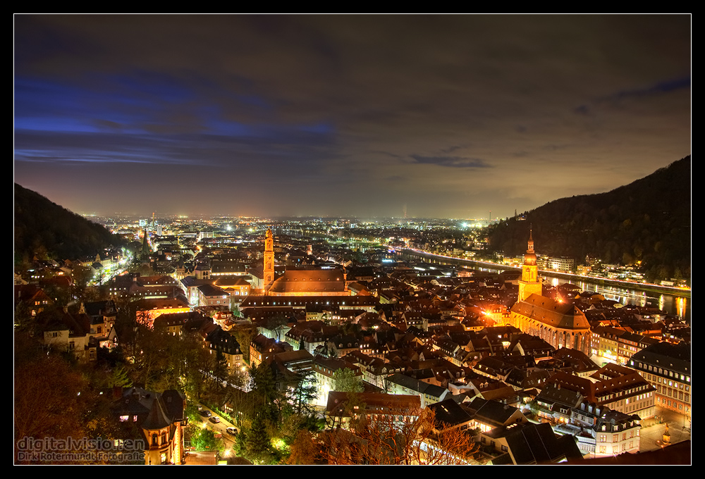 Heidelberg @ Night Foto & Bild | deutschland, europe, baden- württemberg Bilder auf fotocommunity