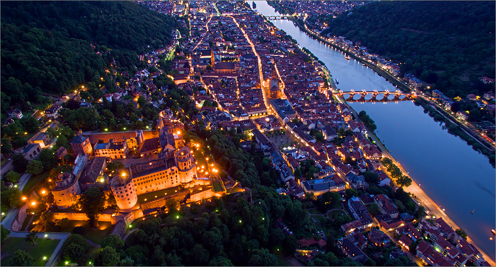 Heidelberg @ Night I "Fliegendes Stativ"