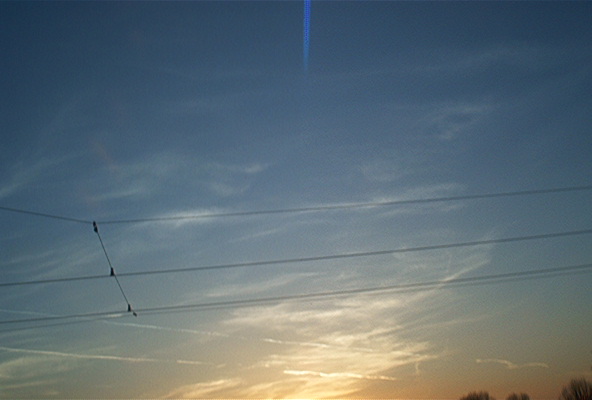 Heidelberg ONLINE Sky seen from Power NIGHT Train