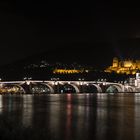 Heidelberg / Schloss / Brücke / Nacht
