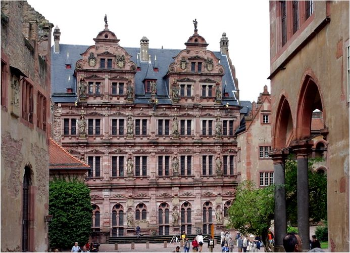 Heidelberg - Schloß - Friedrichsbau