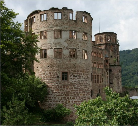 Heidelberg - Schloß - Ottoheinrichsbau